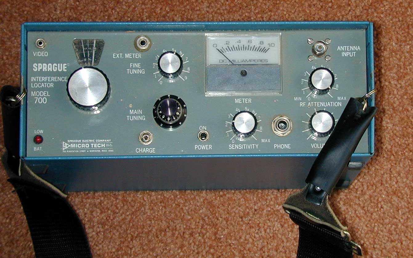 Sprague line noise and interference locator