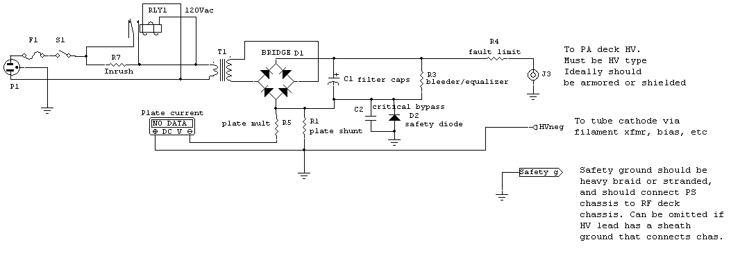 plate current meter amplifier
