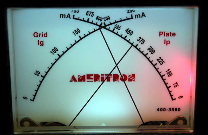 AL80B grid meter warning red