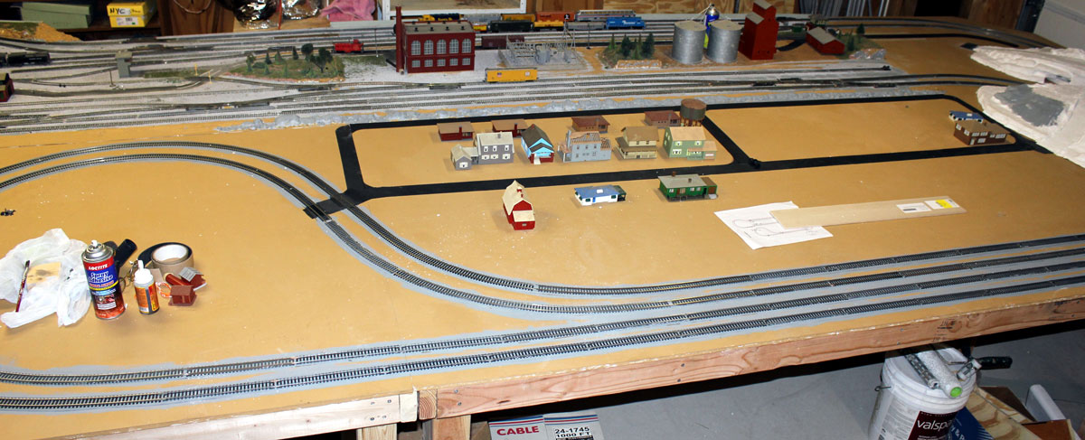 Side view HO layout
