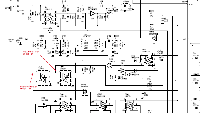 Icom 7000 схема