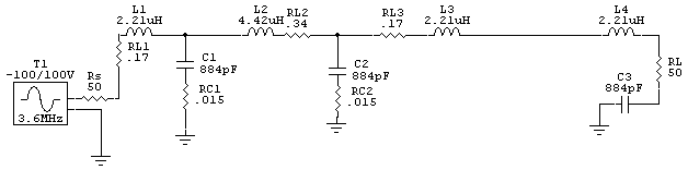 lkow pass filter spice model